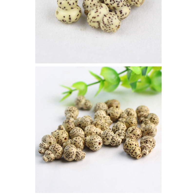 Xingyue Hạt Bồ Đề Hình Quả Bầu Nhỏ Làm Vòng Tay Khô Hainan Thủ Công