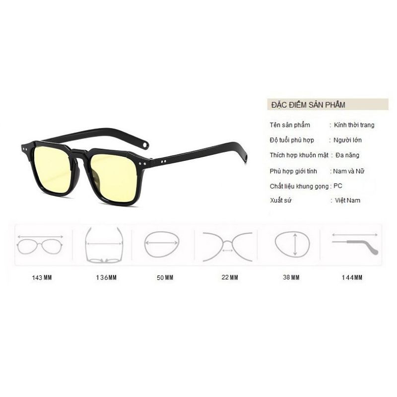 Kính lỗ gọng nhiều màu | BigBuy360 - bigbuy360.vn