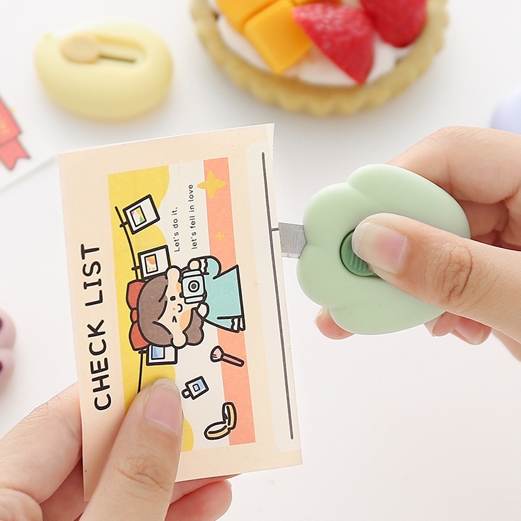 Dao rọc giấy bàn chân mèo mini