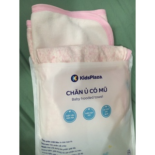 Chăn ủ có mũ mềm mại KidsPlaza (Hồng)