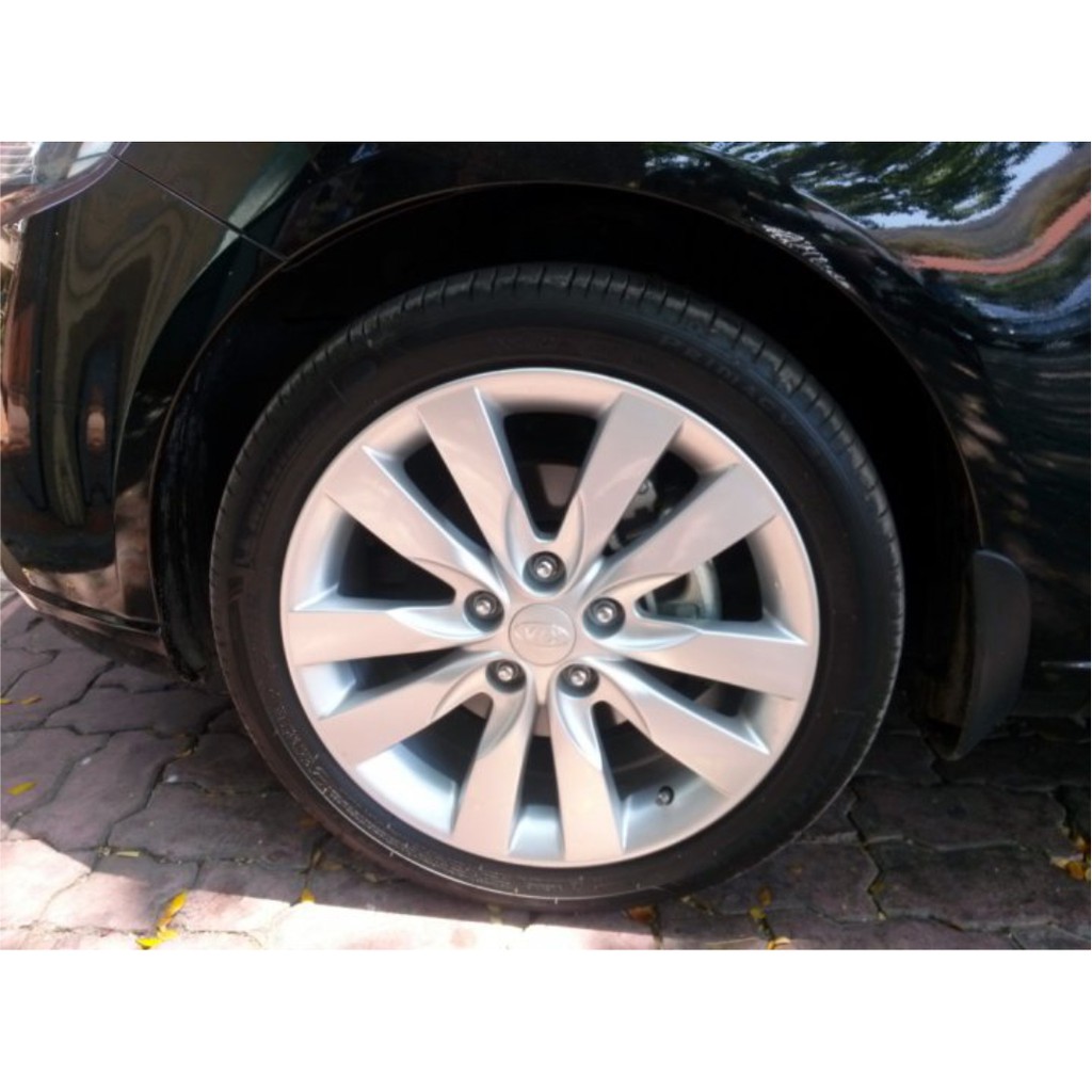 Logo chân gài chụp mâm bánh xe Ô tô dùng cho xe KIA Morning, Picanto, Cerato, Rio, Carens, Sorento, Sedona, Rondo, K3