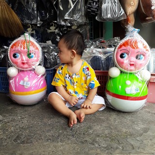 BÚP BÊ NGA LẬT ĐẬT NHỰA CAO 45CM