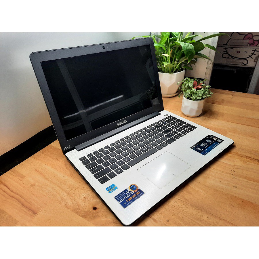  Laptop Asus X502 i3 3217 ram 4g hdd 500 Máy trắng. mỏng nhẹ