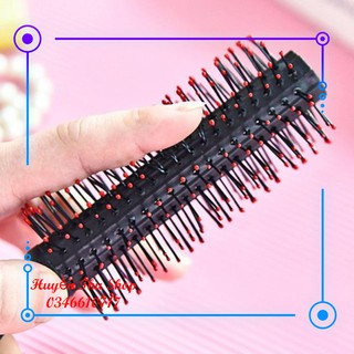 Lược tròn chải tóc uốn phồng tạo kiểu đẹp nhanh chóng (1 chiếc)
