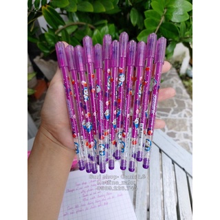Hộp 12 cây bút gel đầu bi nhỏ 0.4mm Hàn Quốc