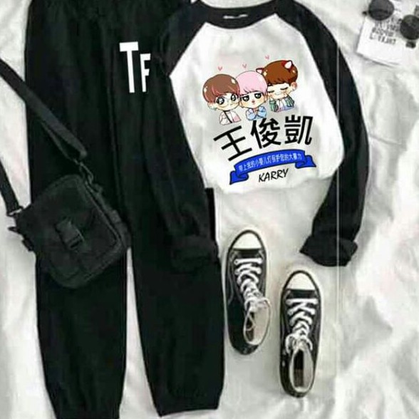 - Áo TFBOYS Tay Dài in miến phí theo yêu cầu