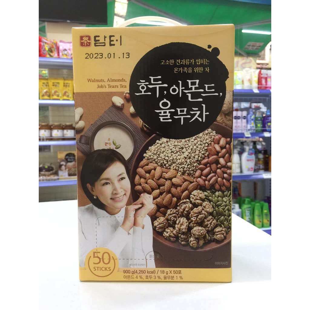 BỘT NGŨ CỐC DINH DƯỠNG WALNUTS, ALMONDS, JOB’S TEARS TEA (bột ngũ cốc