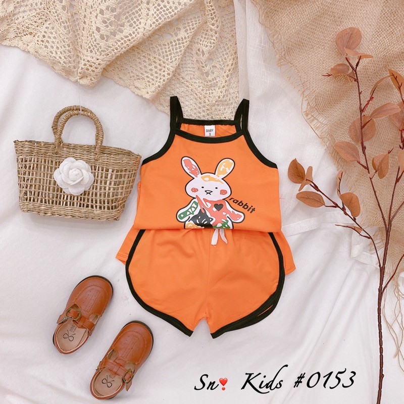 Mã 44FASHIONSALE1 giảm 10k đơn từ 50k sét 2 dây thỏ xinh cho bé