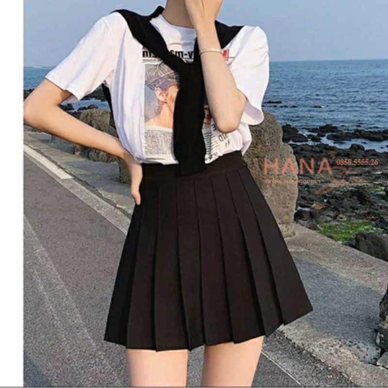 Chân váy xòe kèm quần chất Umi Hàn | BigBuy360 - bigbuy360.vn