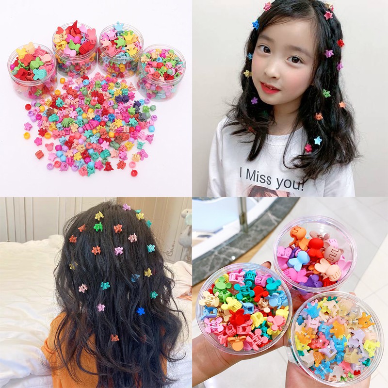 Set 40 kẹp tóc nhỏ xinh dễ thương cho bé gái