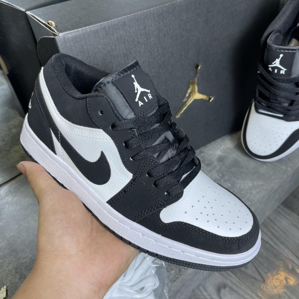 Giày Thời Trang Nam Nữ Nike Jordan 1 Low Panda Cổ Thấp, Giày Thể Thao JD1 Đen Trắng Giá Rẻ Thời Trang Hot Trend 2021 .