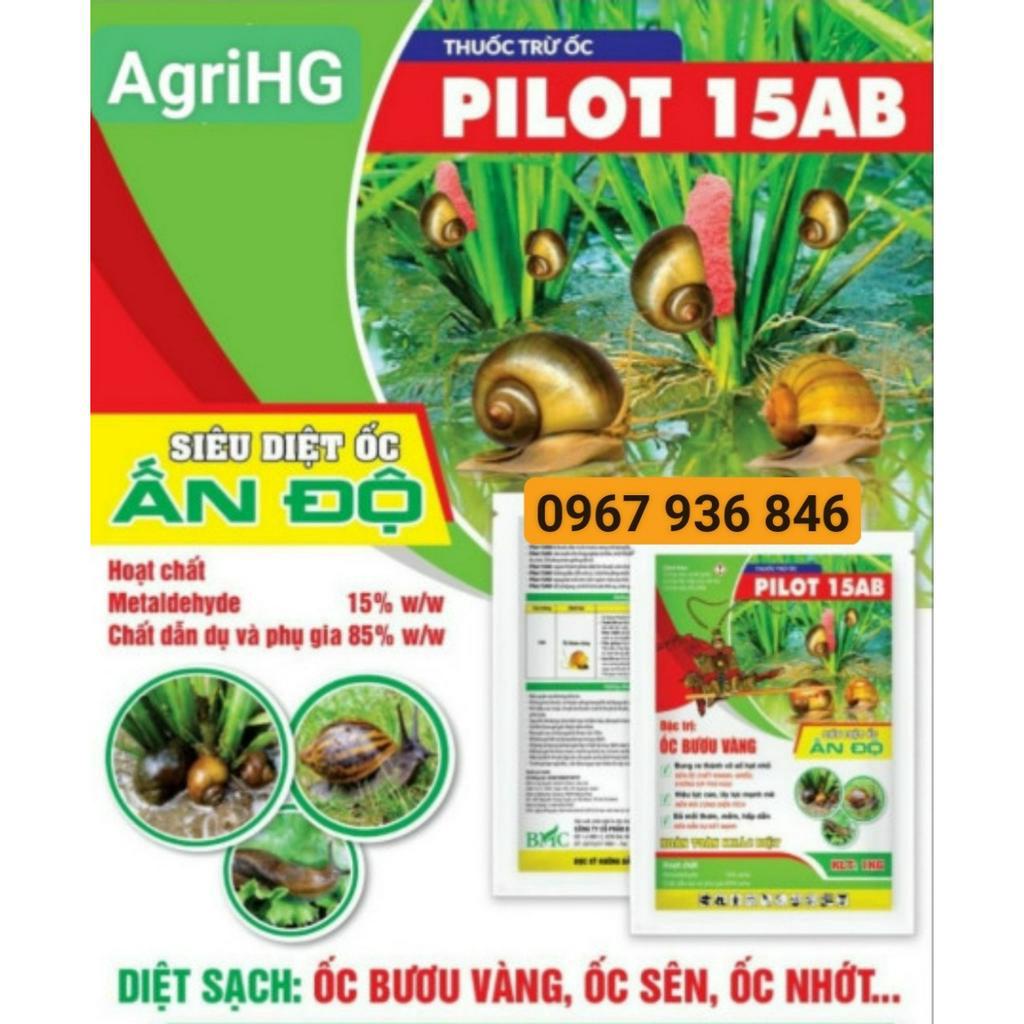 Diệt Trừ ốc dạng rải Pilot 15AB Ốc rải 15GR Metaldehyde 15% w/w Diệt trừ ốc bươu vàng,  AgriHG