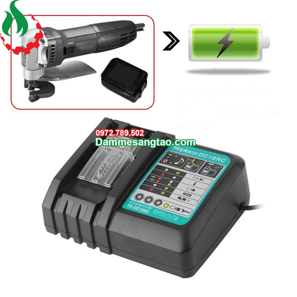 DMST Sạc pin makita 14V 18V DC18RC 7.2V-18V nhận mạch Zin