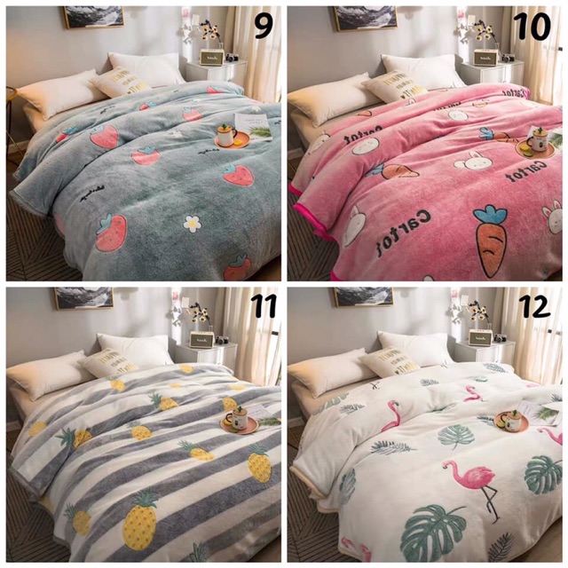 Chăn Lông Cừu siêu mịn hàng nội địa Trung