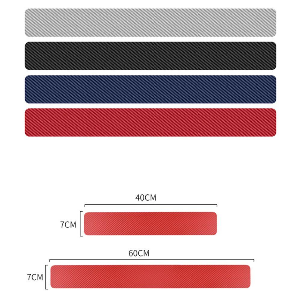 Vỏ Bọc Sợi Carbon Chống Mòn Bảo Vệ Bảng Điều Khiển Cửa Xe Hơi