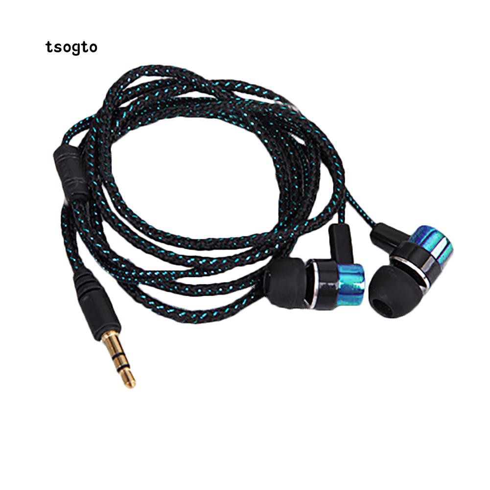 Tai Nghe Nhét Tai Dây Bện Thời Trang | BigBuy360 - bigbuy360.vn