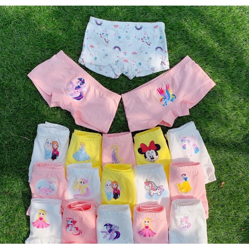 Quần Chip Đùi Bé Gái MIA KIDS Cotton Xược Co giãn Thoải Mái