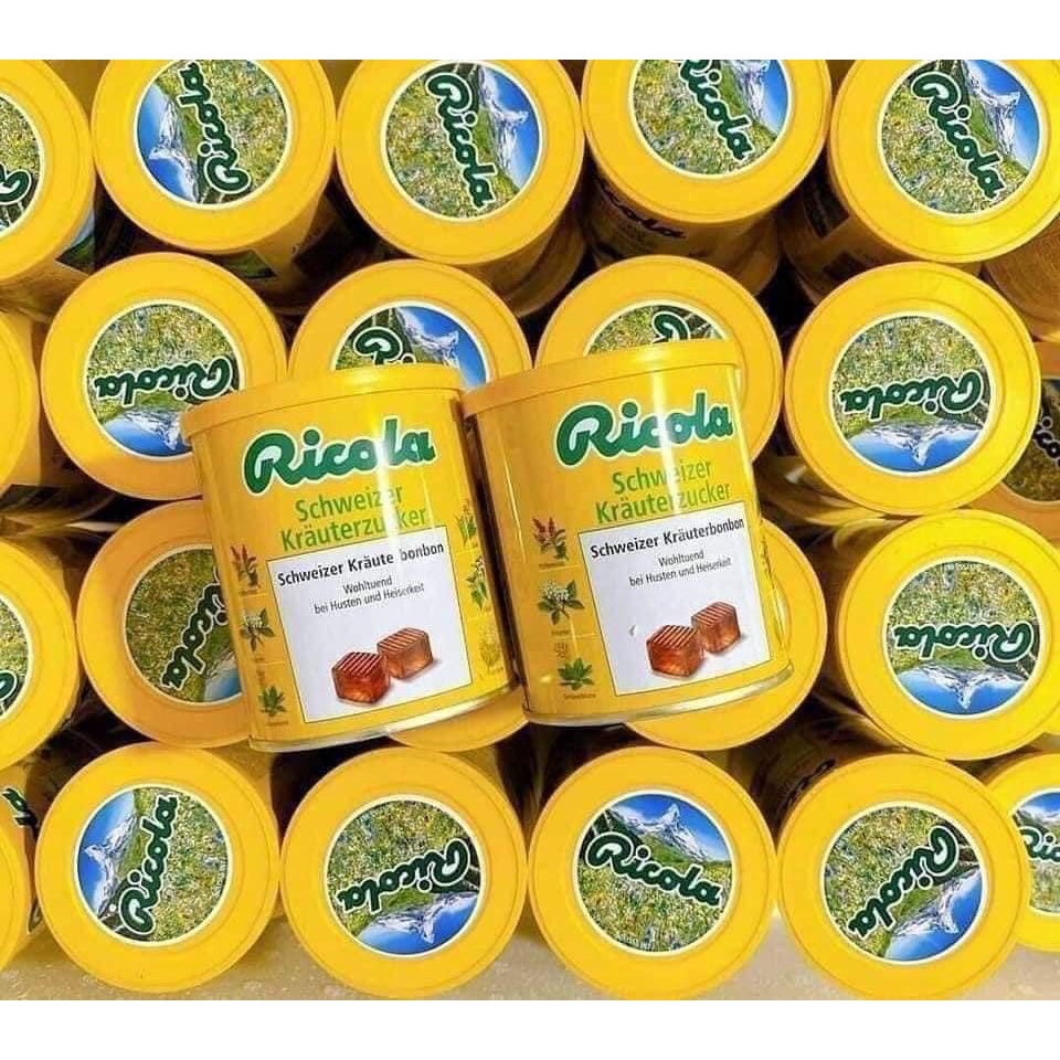 Ricola kẹo ngậm thảo dược - hộp 250g