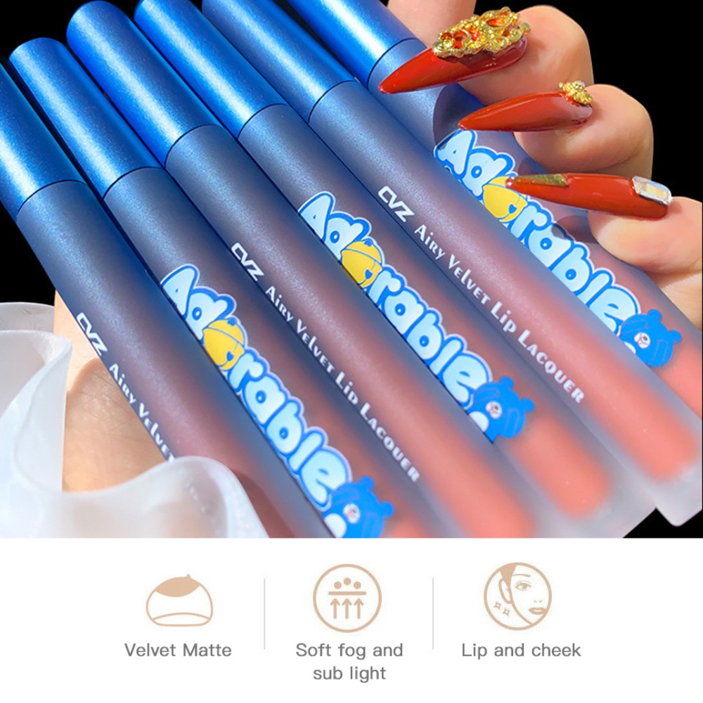(Hàng Mới Về) Son Kem Lì Mềm Mịn Như Nhung Trang Điểm Chuyên Nghiệp | BigBuy360 - bigbuy360.vn
