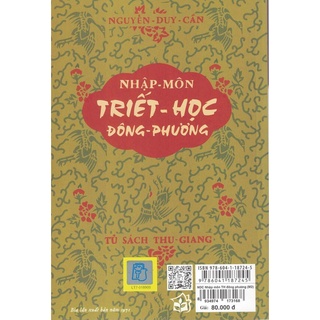 Sách - Nhập Môn Triết Học Đông Phương