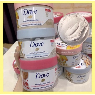 ( Bản Mỹ) Tẩy tế bào chết Body Dove Exfoliating Body Polish bản Mỹ 298g
