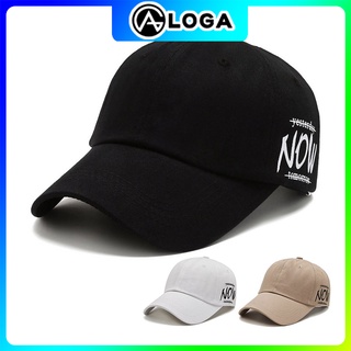Nón lưỡi trai nam nữ thời trang nón kết hiphop thêu chữ now LOGA M056