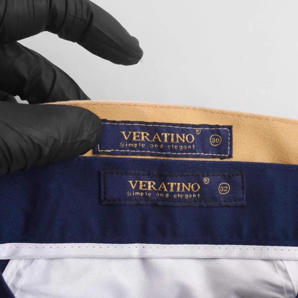 Quần kaki nam co giãn Veratino cao cấp đủ màu đen, xanh rêu, xanh lam, nâu bò, xám ống suông dáng Hàn Quốc C | BigBuy360 - bigbuy360.vn