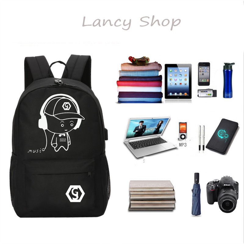 BALO NAM NỮ PHÁT SÁNG DẠ QUANG VÀO BAN ĐÊM CỰC CHẤT ĐI CHƠI ĐI HỌC  VT268