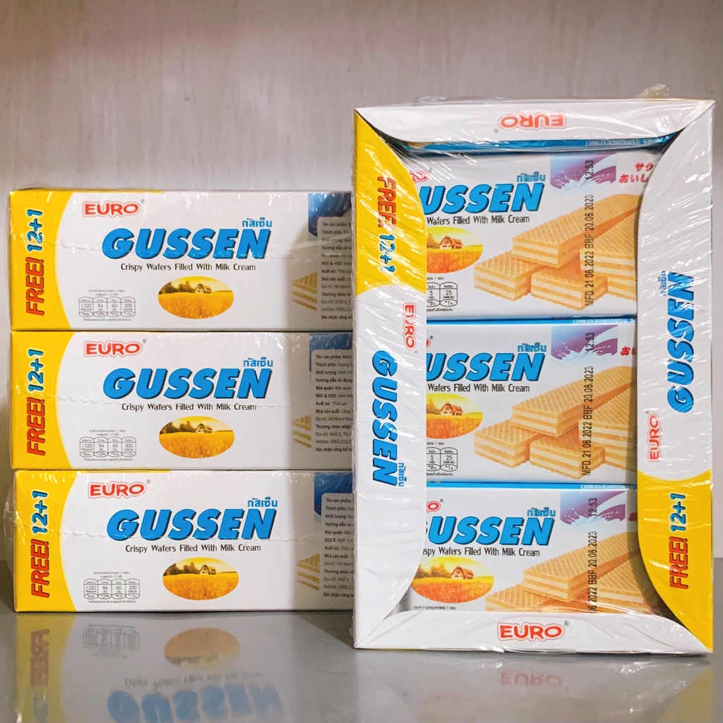 Bánh Kem Xốp Gussen Thái Lan Hộp 264g