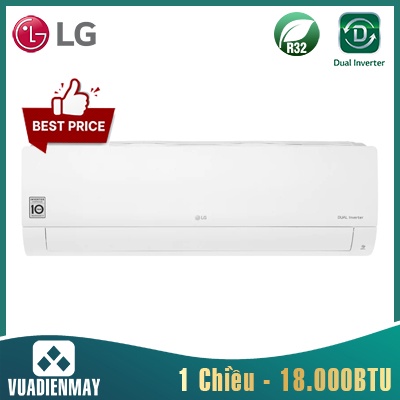 [Miễn phí giao hàng TP.HCM] Máy Lạnh LG 18000BTU 1 chiều inverter V18ENF1