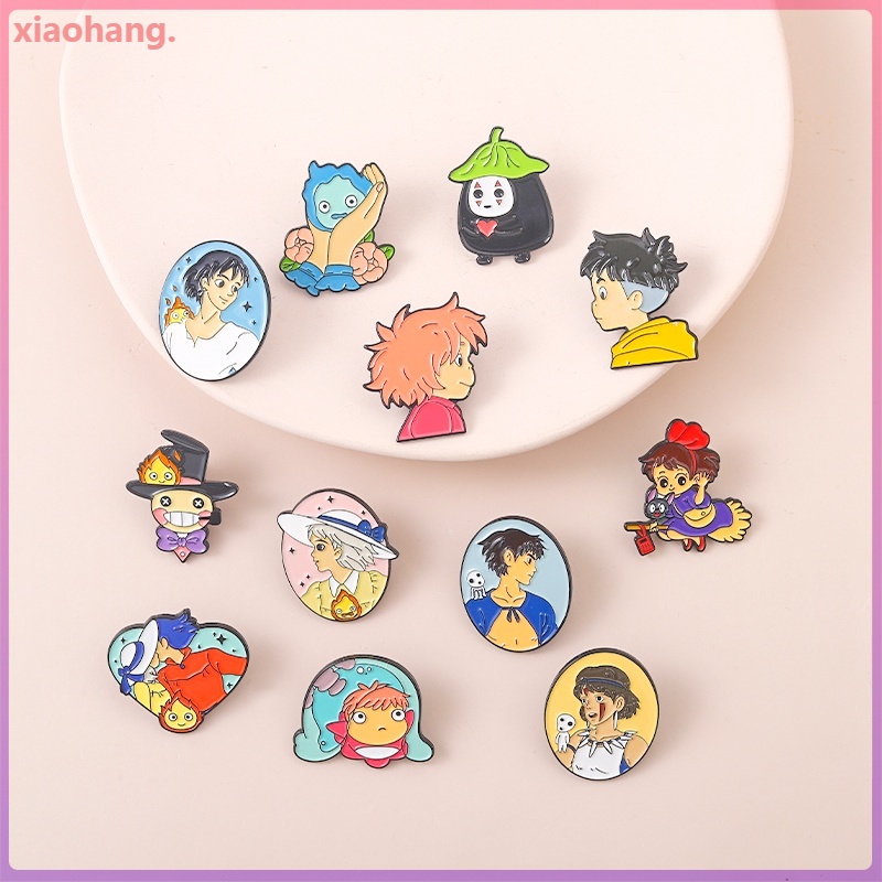 Huy Hiệu Cài Áo Hình Nhân Vật Anime Đáng Yêu
