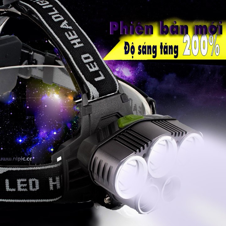 Đèn pin 5 bóng siêu sáng