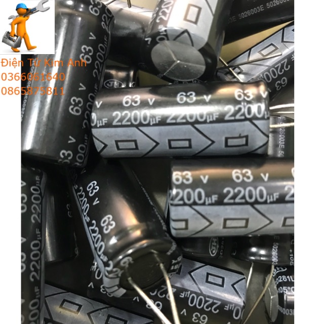 5 Tụ hoá 2200UF-63V