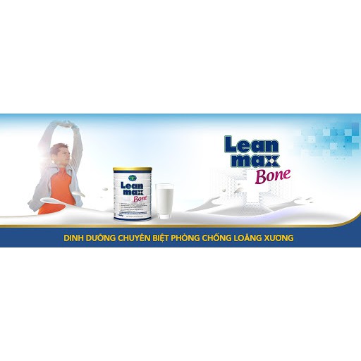 sữa Lean Max Bone 900g - Dinh dưỡng cho bệnh Loãng Xương