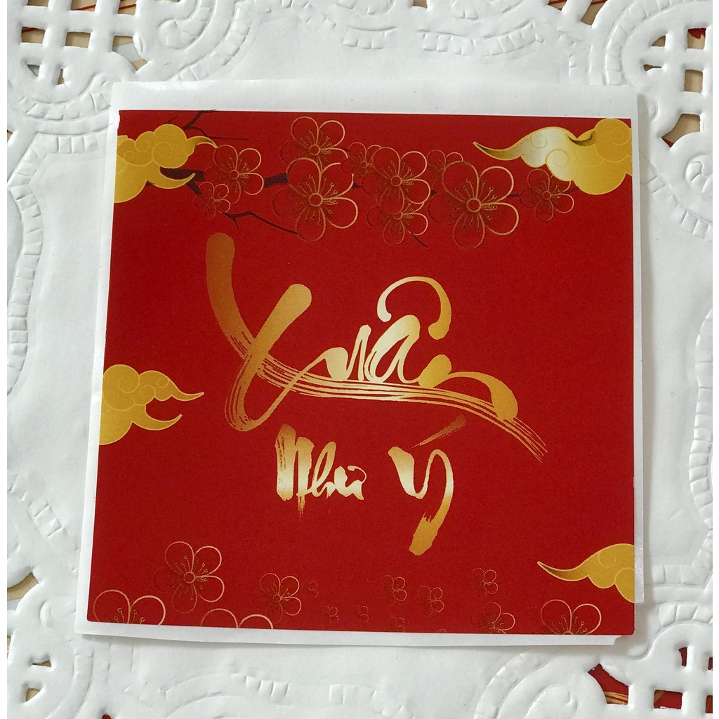 Tem tết vuông / Nhiều Mẫu 2023