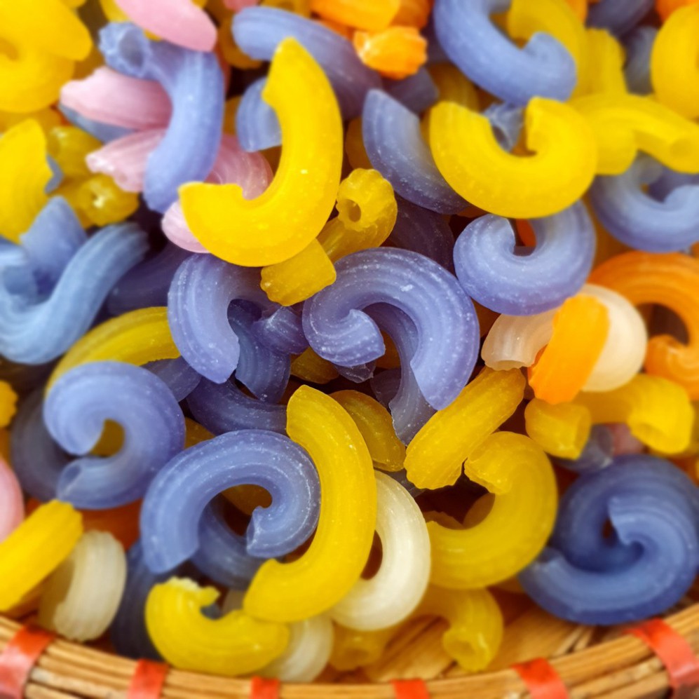 500g Nui Gạo Ngũ Sắc 100% màu từ rau quả tự nhiên