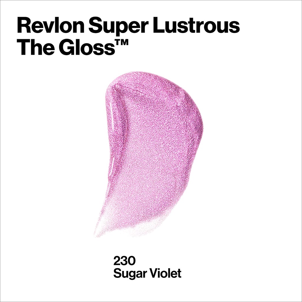 Son bóng REVLON Super Lustrous Lip Gloss, Sugar Violet