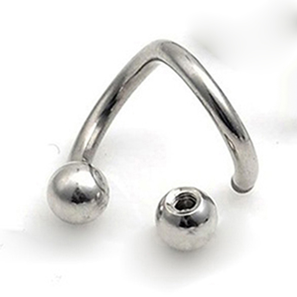 Khuyên Xỏ Mũi / Môi / Sụn Dạng Xoắn Cá Tính Cho Nữ