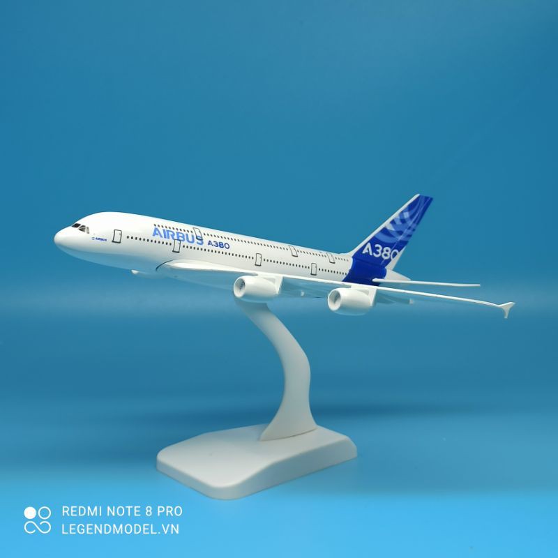 Mô hình máy bay Airbus A380 20cm