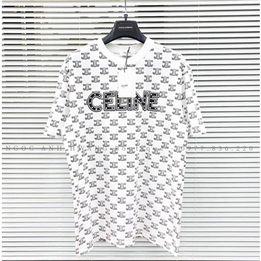 Áo Phông Nam Nữ , Áo Thun Unisex In Họa Tiết CE.LINE Chất Su Mát Thoáng Khí Oversize