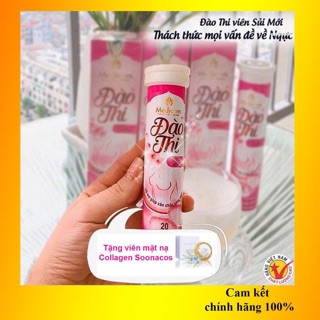 Đào Thi Viên Uống Nở Ngực dạng viên sủi tăng kích thước vòng 1 sau 2 tuần