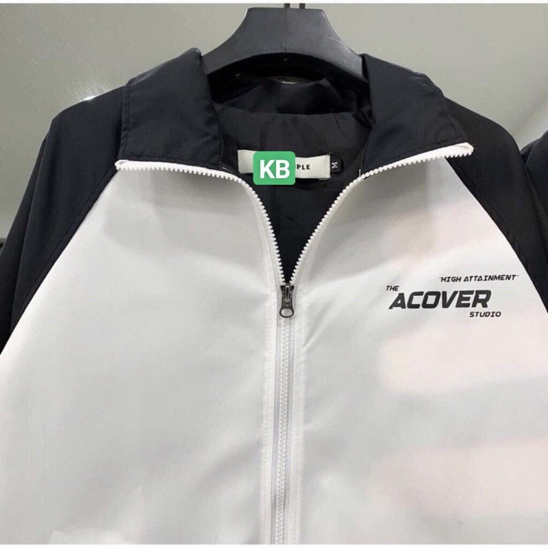 Áo Khoác Gió Nam Nữ Unisex, Áo Khoác ACOVER Cổ Đứng vải Dù Đi Mưa, Cản Gió Cách Nhiệt