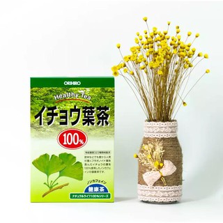 TRÀ LÁ BẠCH QUẢ ORIHIRO (26 TÚI LỌC/ HỘP)