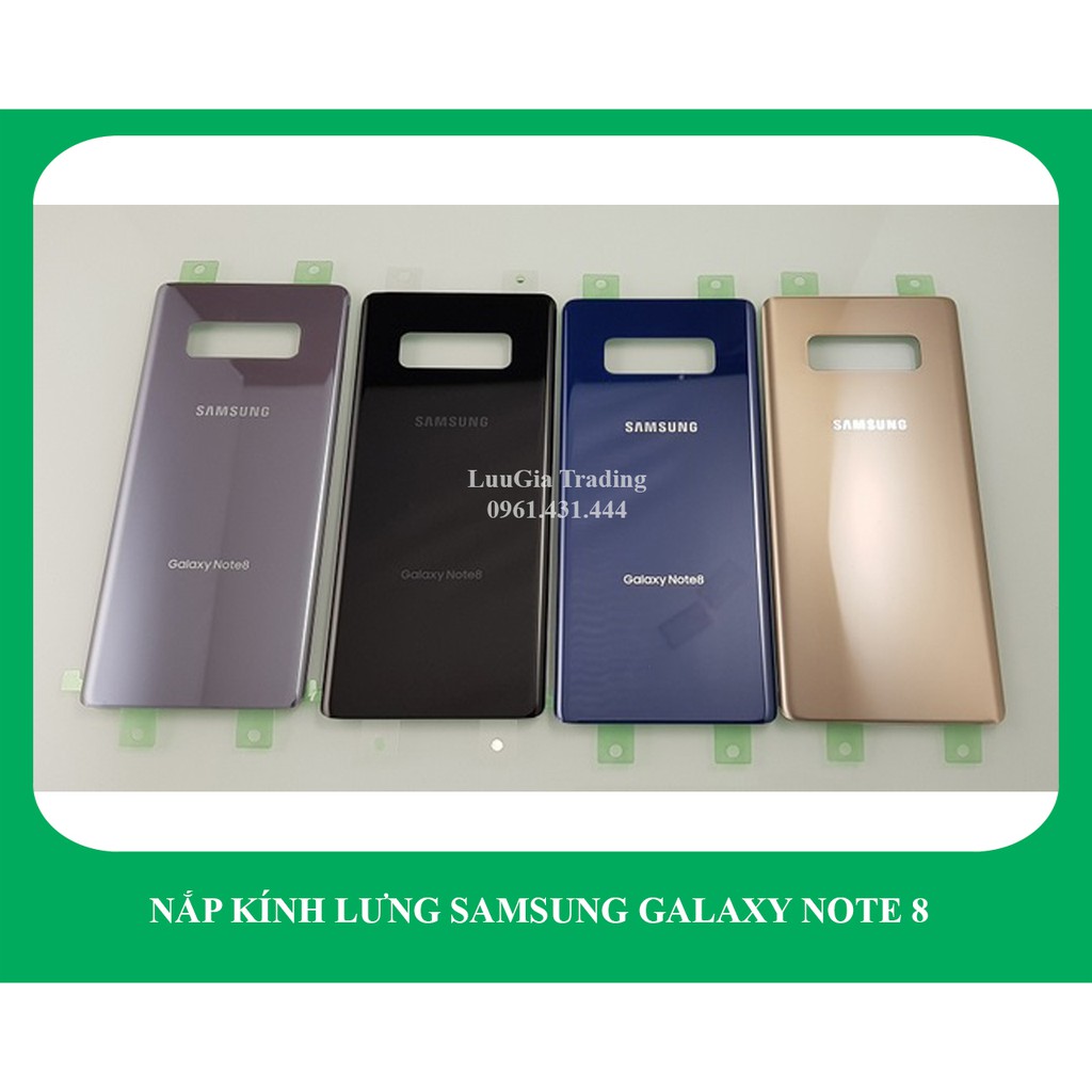 Nắp lưng kính Samsung Note 8 N950 chính hãng | Galaxy Note 8 zin công ty | BigBuy360 - bigbuy360.vn