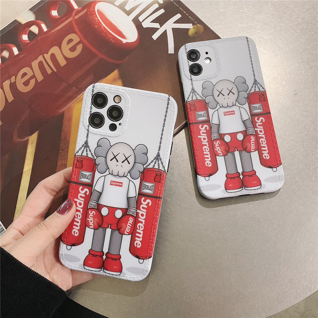 Ốp điện thoại nhựa in hình kaws cá tính thích hợp cho iPhone12 mini 11 PRO MAX 7/8plus SE2020 X/XS XR XSMAX | BigBuy360 - bigbuy360.vn
