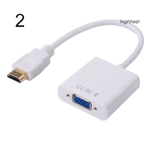 Cáp Chuyển Đổi 1080P HDMI Sang VGA Chuyên Dụng Cho PC DVD HDTV TV