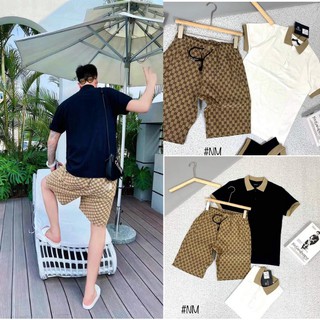 Bộ Nam Hè Ngắn Tay Nam Phayboy.Bộ Hè Nam Áo Polo +Quần short cotton T-shirt Đồ Thể Thao Nam