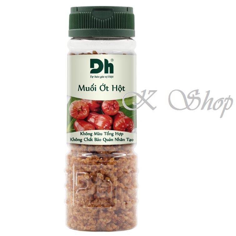 MUỐI ỚT HỘT DH chai 120g