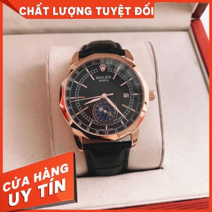 Đồng Hồ Nam RoLex Sapphire RA028 Case 42mm Cạnh Vát Máy cơ Automatic Nhật