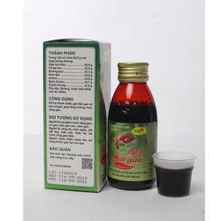 PQA Mát Gan giúp mát gan, thanh nhiệt giải độc- chai 125ml
